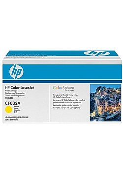 Toner HP CF032A gul