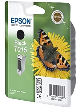 Bläckpatron EPSON C13T01540110 svart