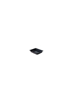 Duniform 1-fack 1/2 GN CPET svart (90)