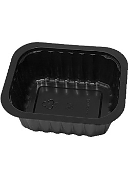 Duniform 1-f 1/8GN PP 470ml svart (300)