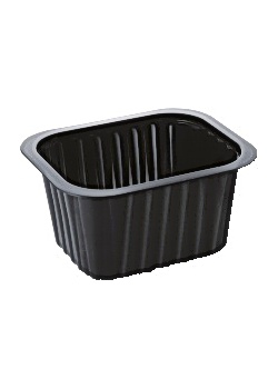 Duniform 1-f 1/8GN PP 630ml svart (276)
