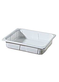 Duniform 1-f 1/2 GN PP 3400ml vit (100)