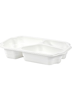Duniform 3-fack takeaway PP vit (246)