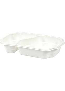 Duniform 2-fack takeaway PP vit (246)