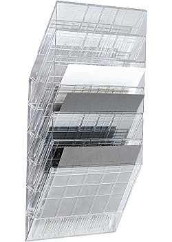 Blankettfack Flexiboxx A4L 6-fack transp