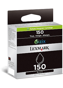 Bläckpatron LEXMARK 14N1607E svart