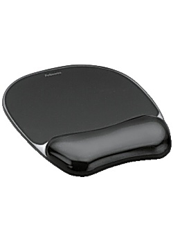 Musmatta FELLOWES Crystal svart