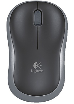 Mus LOGITECH M185 trådlös grå