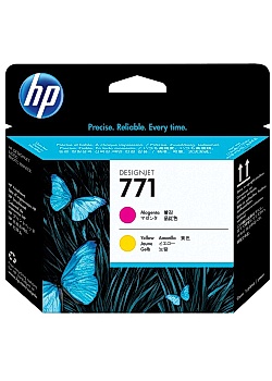 Skrivhuvud HP CE018A magenta/gul