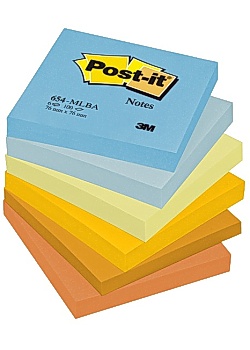 Notes POST-IT Balance Rainbow 76x76mm