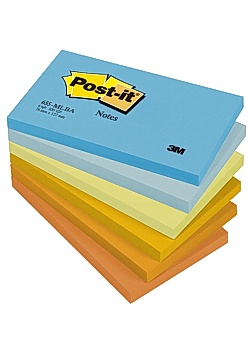 Notes POST-IT Balance Rainbow 76x127mm