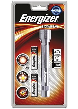 Ficklampa ENERGIZER Metall LED 2 AA