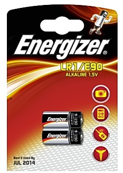 Batteri ENERGIZER Alkaline LR1/E90 (2)