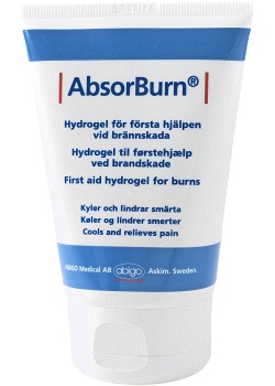 AbsorBurn gel blå/vit tub 100ml