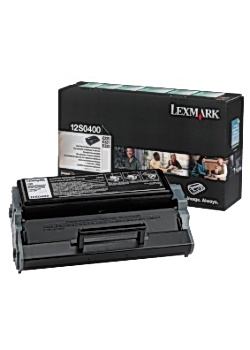 Toner LEXMARK 12S0400 svart