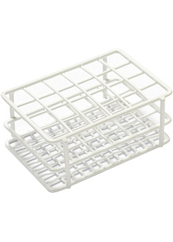 Provrörsställ 4x6x13mm i vitlack.