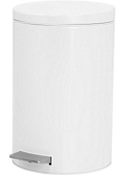 Papperskorg Pedalhink 12L vit