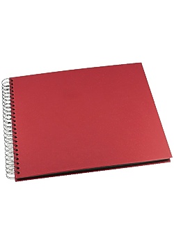 Fotoalbum GRIEG Design stort 40 sid rött