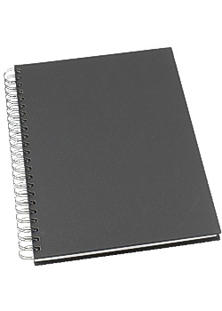 Ant.bok GRIEG Design A4 100g linj svart