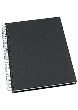 Ant.bok GRIEG Design A4 100g olinj svart