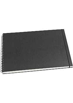 Skissblock GRIEG A3 liggande 150g svart