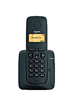Telefon GIGASET A120 svart