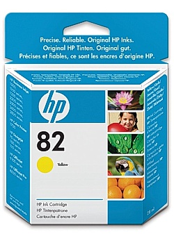 Bläckpatron HP CH568A gul