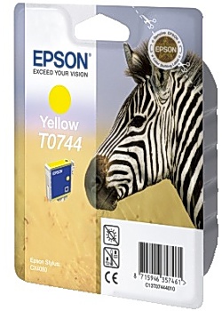 Bläckpatron EPSON C13T074440 gul