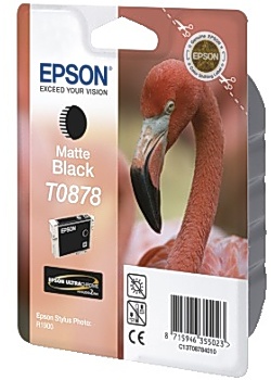 Bläckpatron EPSON C13T08784010 mattsvart