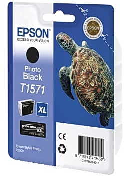 Bläckpatron EPSON C13T15714010 fotosvart