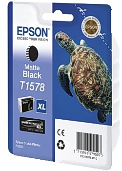Bläckpatron EPSON C13T15784010 mattsvart