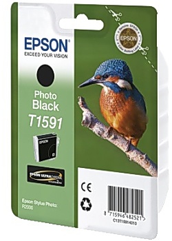 Bläckpatron EPSON C13T15914010 fotosvart
