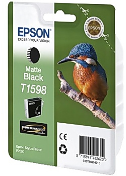 Bläckpatron EPSON C13T15984010 mattsvart