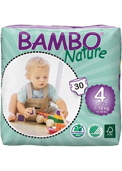 Blöja Bambo Nature Maxi 7-18 kg 30/FP