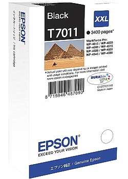 Bläckpatron EPSON C13T70114010 svart