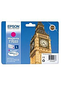 Bläckpatron EPSON C13T70334010 magenta