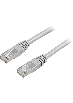 Kabel nätverk FTP Cat6 10m grå