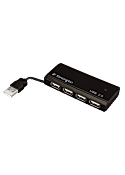 Hub KENSINGTON USB 2.0 4-portar Mini