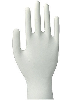 Handske latex m puder L 100/FP
