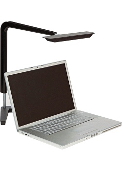 Lampa UNILUX ErgoLight LED svart