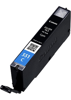 Bläckpatron CANON CLI-551 cyan