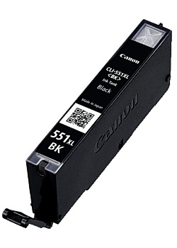Bläckpatron CANON CLI-551XL svart