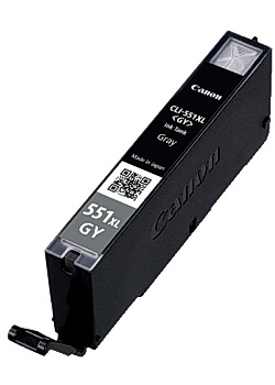 Bläckpatron CANON CLI-551XL grå