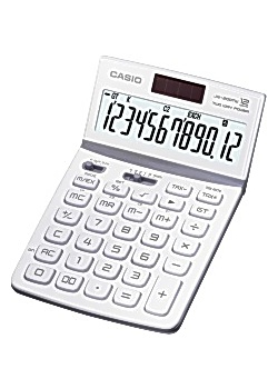 Bordsräknare CASIO JW-200TW Vit