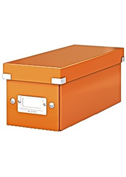 Förvaringslåda CD Click&Store WOW orange
