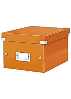 Förvaringslåda S Click&Store WOW  orange