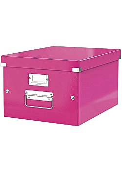 Förvaringslåda M Click&Store WOW cerise