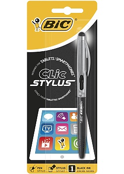 Kulpenna BIC 2IN1 touchscreen svart