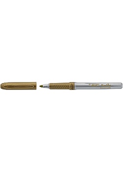 Märkpenna BIC guld+silver 1 av varje
