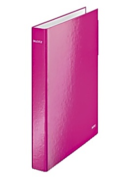 Ringpärm LEITZ WOW A4+ 4RR 29mm cerise